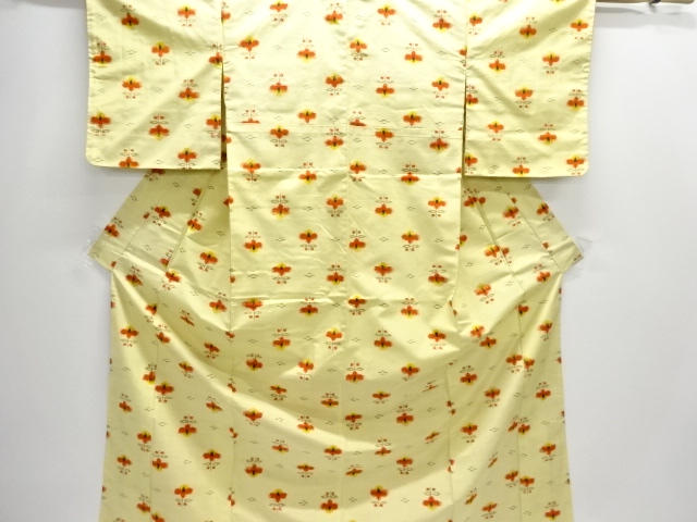 Japanese Kimono / Tsumugi Omeshi Silk